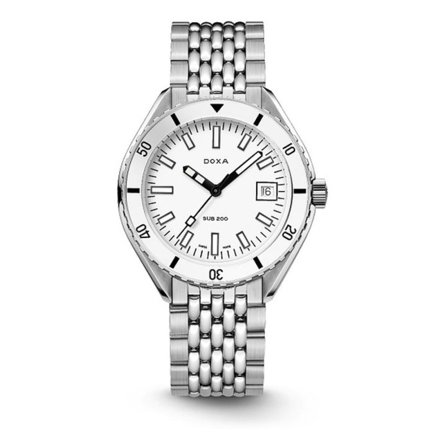 Doxa : lancement de sa fameuse SUB 200 en version blanche Whitepearl Doxa : lancement de sa fameuse SUB 200 en version blanche Whitepearl