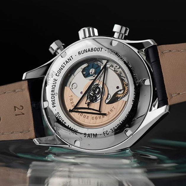 Frédérique Constant Runabout RHS : en livrée bleue Frédérique Constant Runabout RHS : en livrée bleue