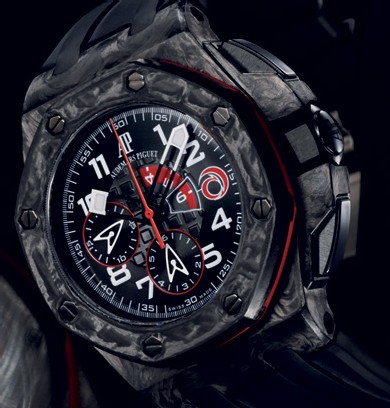 Chronographe Royal Oak Offshore Alinghi Team d’Audemars Piguet : une édition 2007 en carbone forgé Chronographe Royal Oak Offshore Alinghi Team d’Audemars Piguet : une édition 2007 en carbone forgé