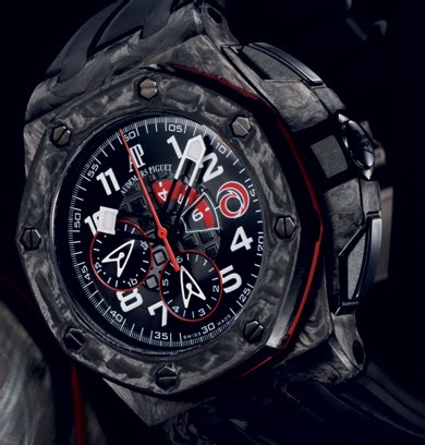 Chronographe Royal Oak Offshore Alinghi Team d’Audemars Piguet : une édition 2007 en carbone forgé