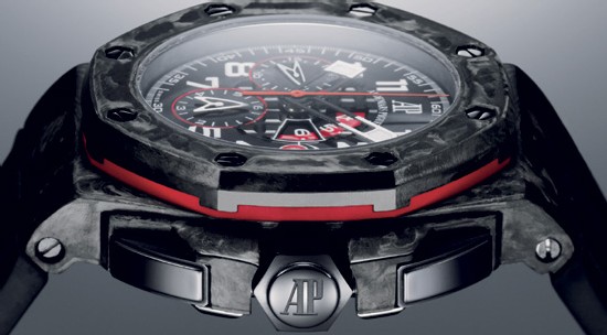 Chronographe Royal Oak Offshore Alinghi Team d’Audemars Piguet : une édition 2007 en carbone forgé Chronographe Royal Oak Offshore Alinghi Team d’Audemars Piguet : une édition 2007 en carbone forgé