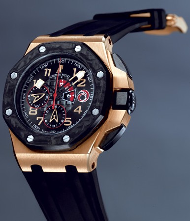 Chronographe Royal Oak Offshore Alinghi Team d’Audemars Piguet : une édition 2007 en carbone forgé Chronographe Royal Oak Offshore Alinghi Team d’Audemars Piguet : une édition 2007 en carbone forgé