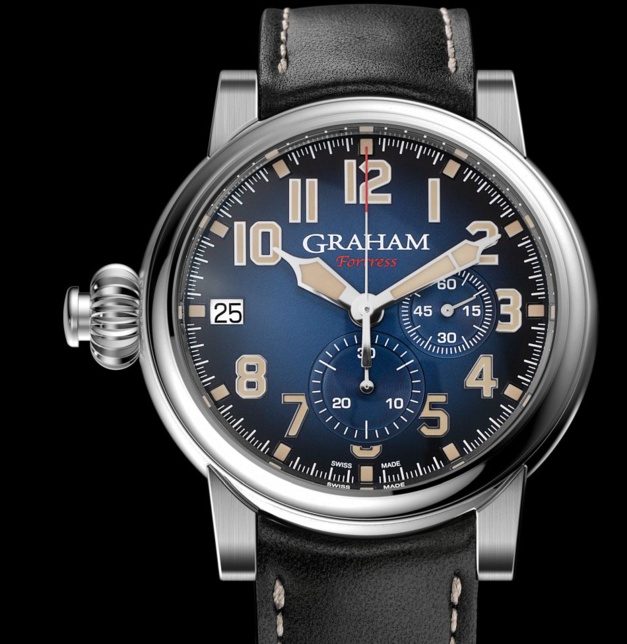 Graham Fortress : nouveau design pour son fameux chrono monopoussoir Graham Fortress : nouveau design pour son fameux chrono monopoussoir