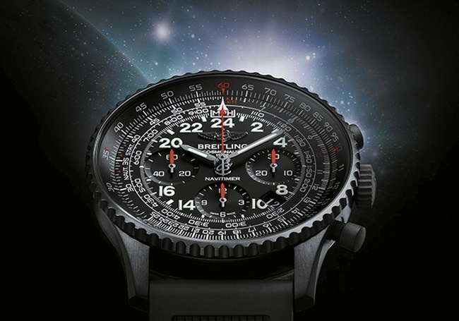 Breitling Navitimer Cosmonaute Blacksteel Breitling Navitimer Cosmonaute Blacksteel