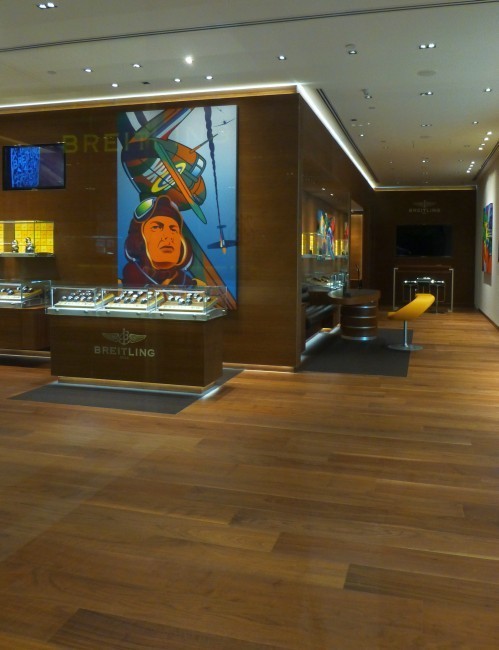 Breitling Singapour : une belle boutique de 220 m2