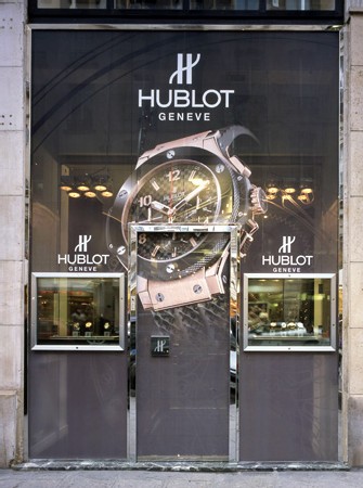 Boutique Hublot à Paris