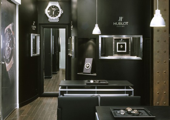 Hublot ouvre une première boutique exclusive à Paris