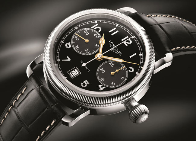 The Longines Avigation Oversize Crown The Longines Avigation Oversize Crown