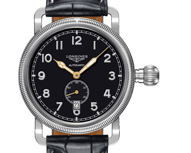 The Longines Avigation Oversize Crown The Longines Avigation Oversize Crown