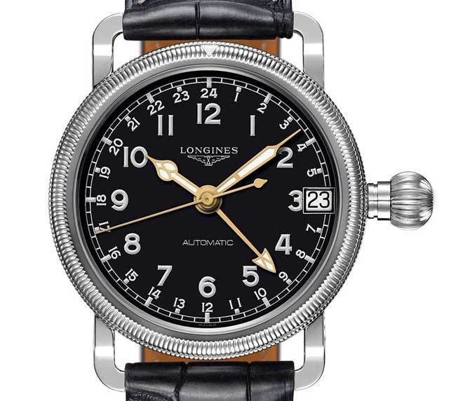 The Longines Avigation Oversize Crown The Longines Avigation Oversize Crown