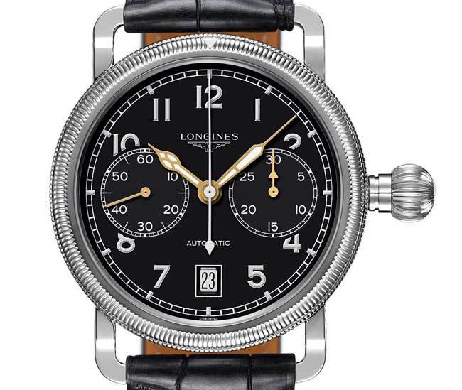 The Longines Avigation Oversize Crown