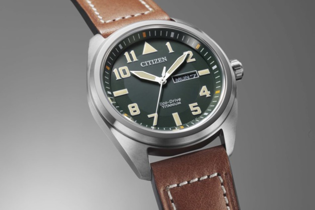 Citizen Super Titanium eco-drive : en mode pilote Citizen Super Titanium eco-drive : en mode pilote