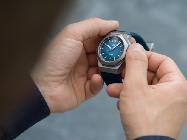 Girard-Perregaux Laureato Absolute Ti 230 : hommage au titane Girard-Perregaux Laureato Absolute Ti 230 : hommage au titane