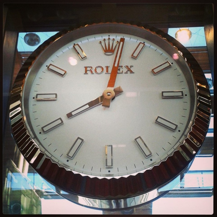 Horloge Rolex à Paris CDG