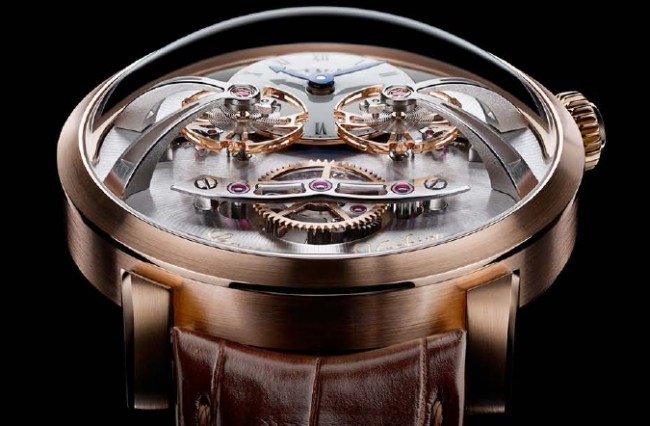 MB&F Legacy Machine 2 or rose