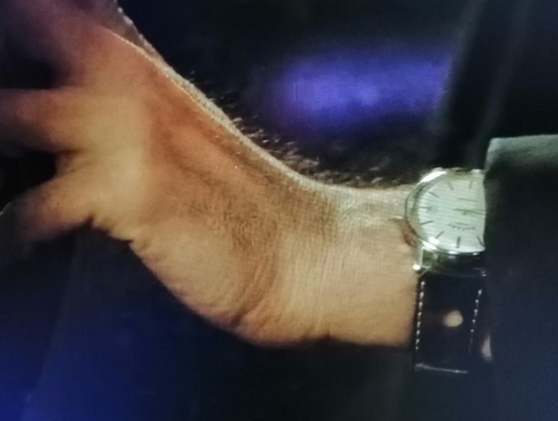 Line of duty : Craig Parkinson porte une montre Rotary