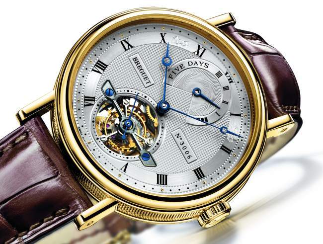 Breguet, exposition sur le tourbillon