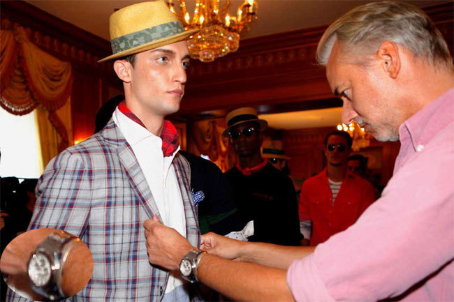 Audemars Piguet défile avec Michael Bastian pour sa collection printemps/été 2014 Audemars Piguet défile avec Michael Bastian pour sa collection printemps/été 2014