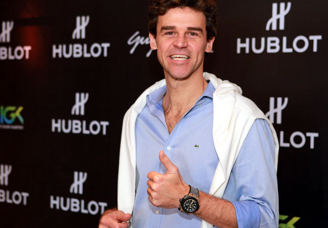 Gustavo Kuerten pour Hublot