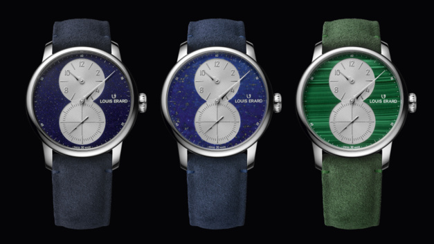 Louis Erard : quand l'Excellence Régulateur se fait aventurine, lapis ou malachite Louis Erard : quand l'Excellence Régulateur se fait aventurine, lapis ou malachite