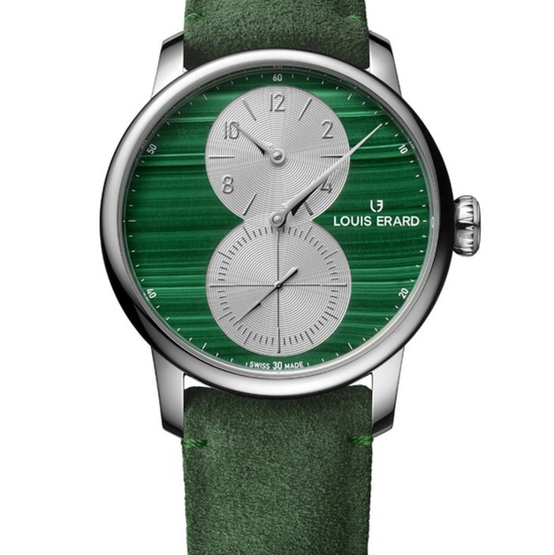 Louis Erard : quand l'Excellence Régulateur se fait aventurine, lapis ou malachite Louis Erard : quand l'Excellence Régulateur se fait aventurine, lapis ou malachite