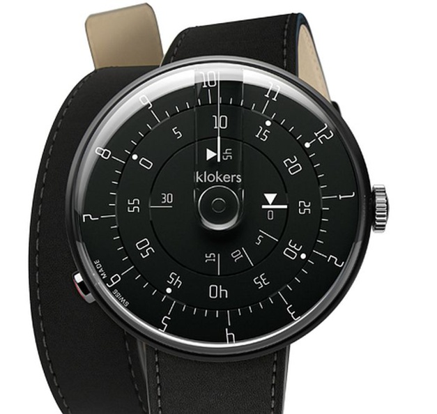 Klokers Klock-01 Black Reflex : tout en contraste Klokers Klock-01 Black Reflex : tout en contraste