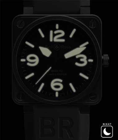 Instrument BR 01 Phantom de Bell & Ross… une montre qui s’inspire des avions furtifs