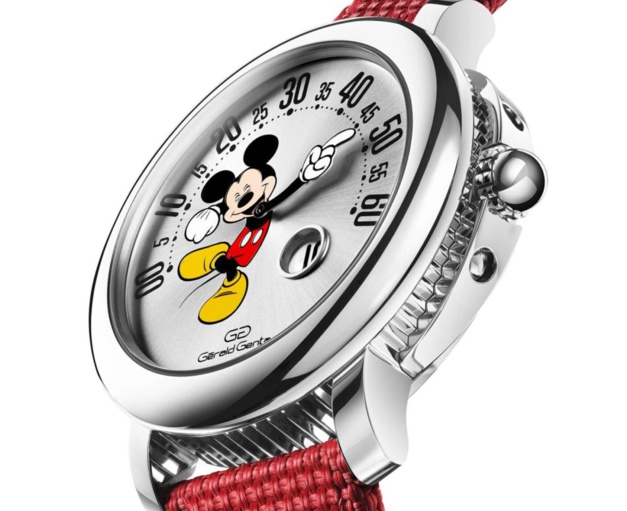 Gerald Genta Arena Retrograde Mickey Mouse Gerald Genta Arena Retrograde Mickey Mouse