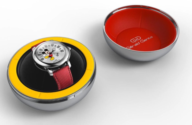 Gerald Genta Arena Retrograde Mickey Mouse Gerald Genta Arena Retrograde Mickey Mouse