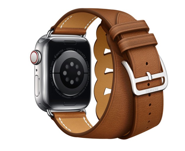 Hermès : un somptueux bracelet double tour Gourmette pour Apple Watch Hermès : un somptueux bracelet double tour Gourmette pour Apple Watch