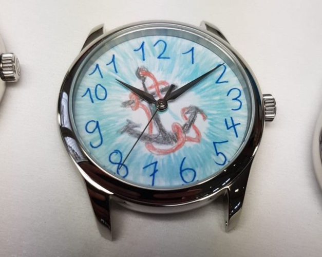 Résultat du concours pour enfants "Dessines le cadran de ta montre" avec Roventa-Henex