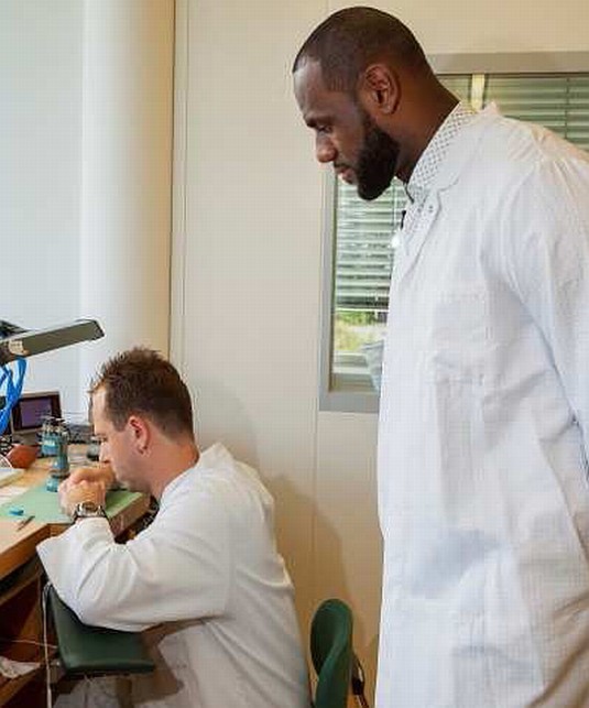 LeBron James chez Audemars Piguet