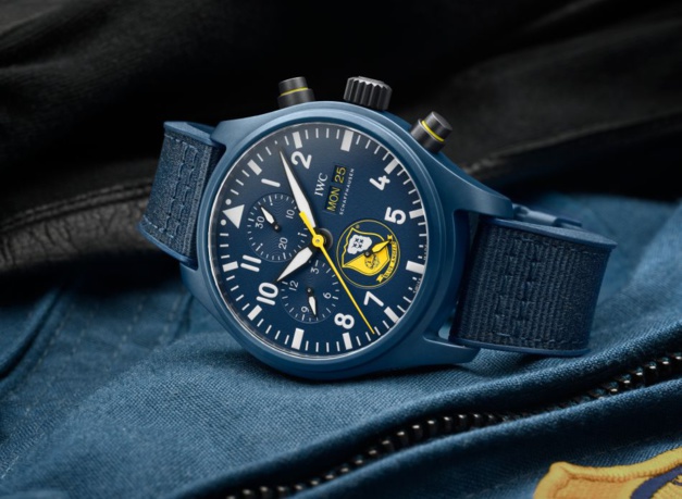 IWC : trois chronos en céramique en hommage à trois escadrons de l'US Navy