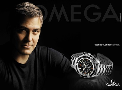 George Clooney signe avec Omega