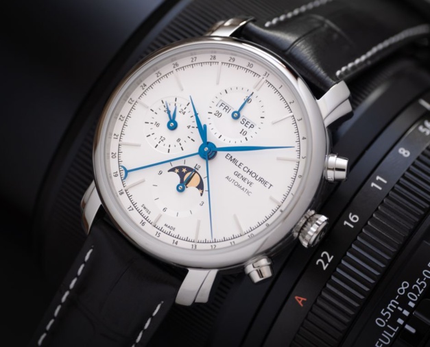 Emile Chouriet Lac Léman Calendar Chronograph