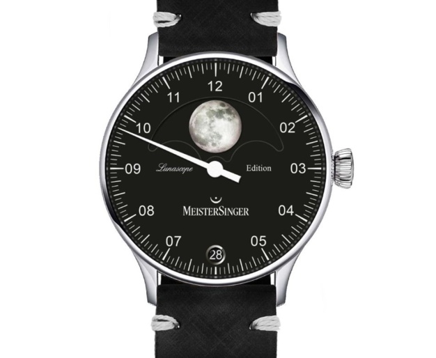 Meistersinger Lunascope Spéciale Emile Léon : rare édition limitée à 8 exemplaires avec Lune luminescente