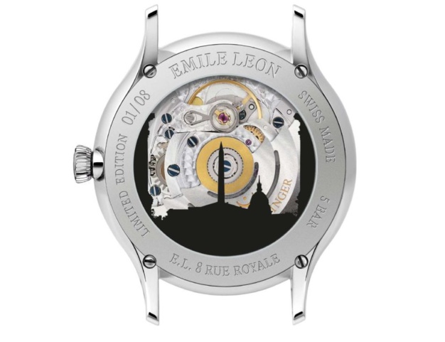 Meistersinger Lunascope Spéciale Emile Léon : rare édition limitée à 8 exemplaires avec Lune luminescente Meistersinger Lunascope Spéciale Emile Léon : rare édition limitée à 8 exemplaires avec Lune luminescente