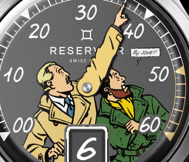 Montre Reservoir Blake et Mortimer "By Jove !!!"