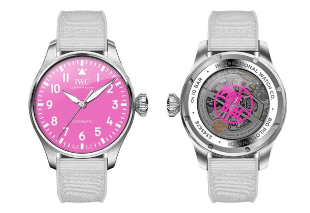 The Pink Dial Project : des montres contre le cancer du sein