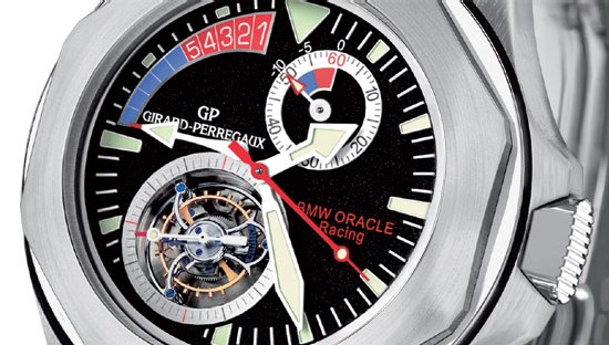 Laureato Régate de Girard-Perregaux : tourbillon chronographe avec compte à rebours