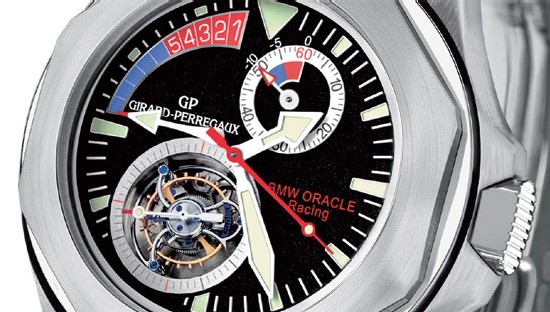 Laureato Régate de Girard-Perregaux : tourbillon chronographe avec compte à rebours Laureato Régate de Girard-Perregaux : tourbillon chronographe avec compte à rebours