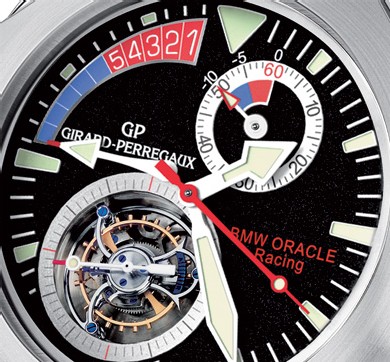 Laureato Régate de Girard-Perregaux : tourbillon chronographe avec compte à rebours Laureato Régate de Girard-Perregaux : tourbillon chronographe avec compte à rebours