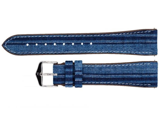 Camaïeux de bleus pour le bracelet "kasuri" de chez Hirsch