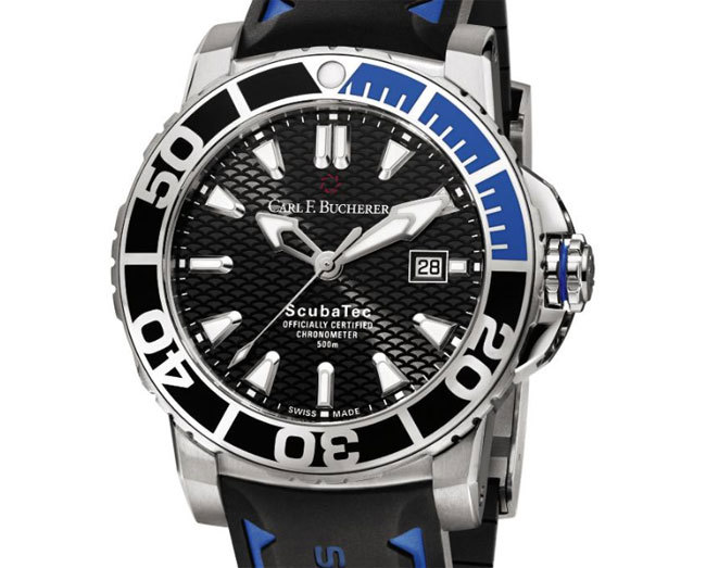 Carl F. Bucherer Patravi ScubaTec : aussi à l’aise sous l’eau que sur la terre ferme Carl F. Bucherer Patravi ScubaTec : aussi à l’aise sous l’eau que sur la terre ferme