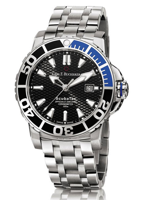 Carl F. Bucherer Patravi ScubaTec : aussi à l’aise sous l’eau que sur la terre ferme