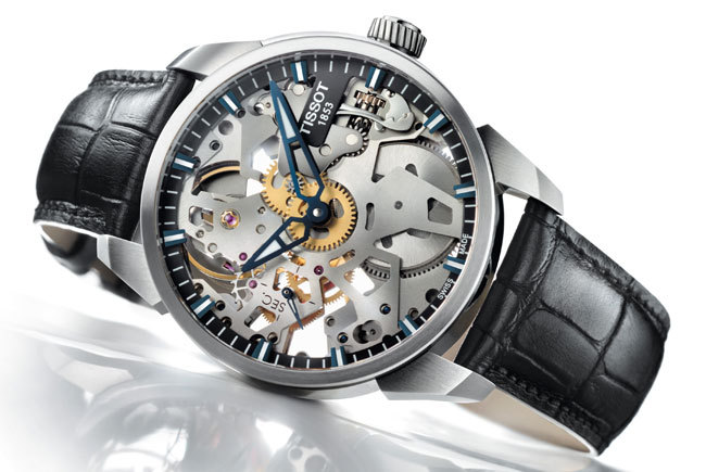 Tissot T-Complication Squelette : le temps en mouvement…