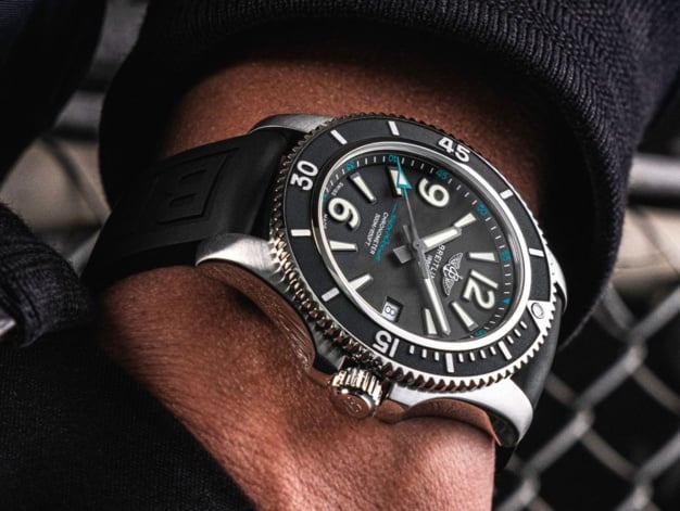 Breitling : une Superocean pour l'association Premiers de cordée Breitling : une Superocean pour l'association Premiers de cordée