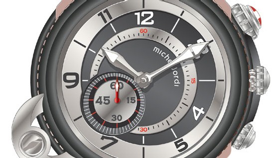 La Twins Chrono Titan de Michel Jordi : deux montres en une, habillée(s) de titane et d'or rouge