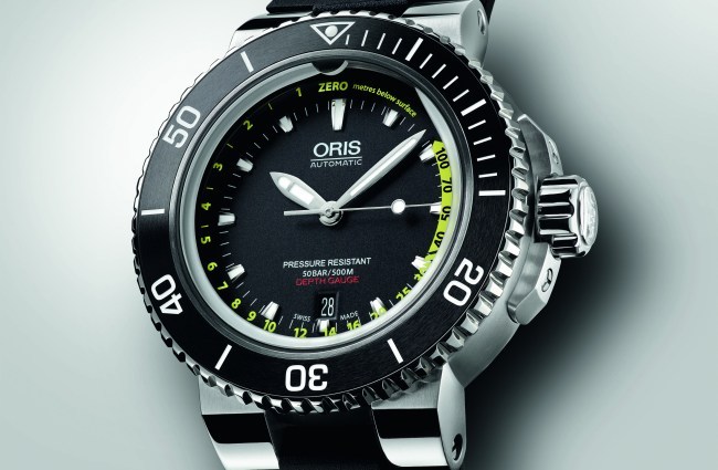 Oris Aquis Depth Gauge