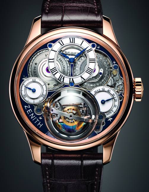 Zenith Academy Christophe Colomb Hurricane Grand Voyage : montre de collectionneur